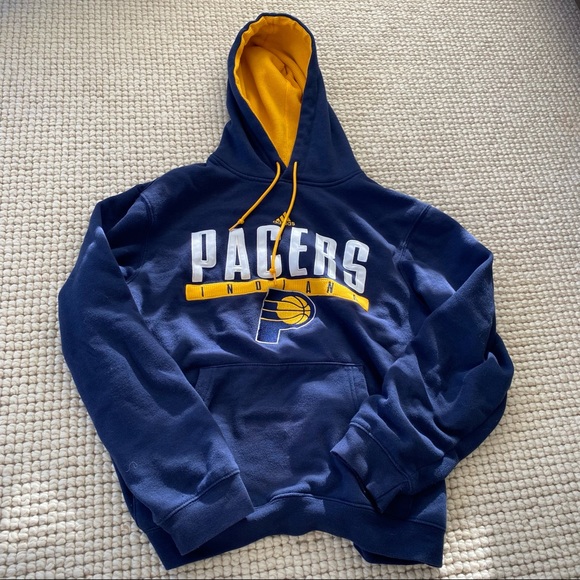 Adidas Indiana Pacers Blue and Gold Sweatshirt - Picture 5 of 10